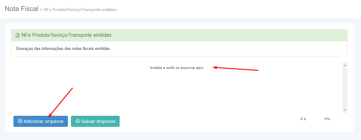 Importar nota fiscal de venda – ERP – Central de ajuda